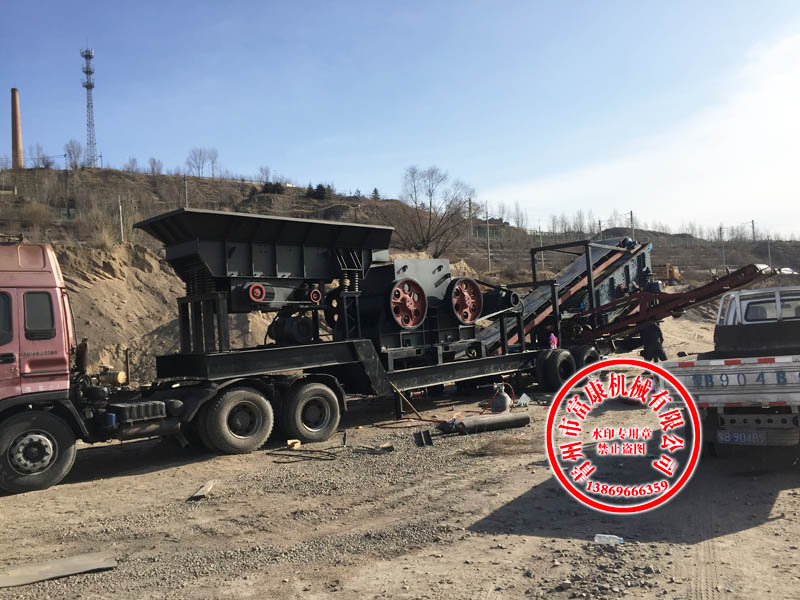 輪式移動破碎站