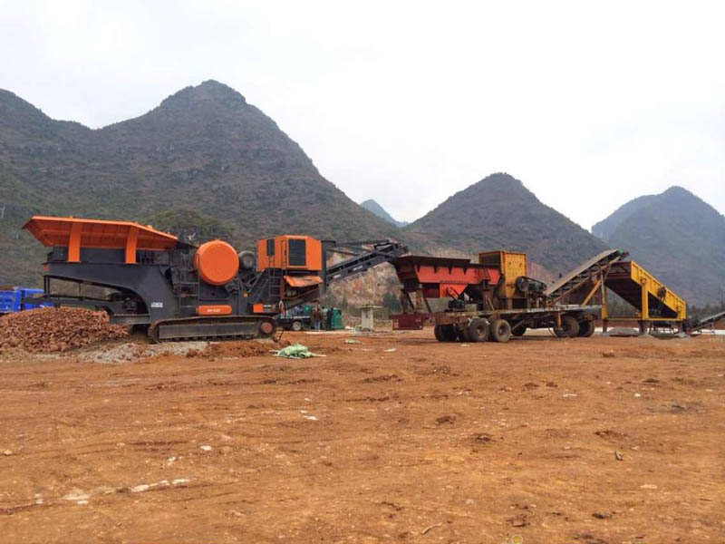 建筑垃圾移動(dòng)破碎站